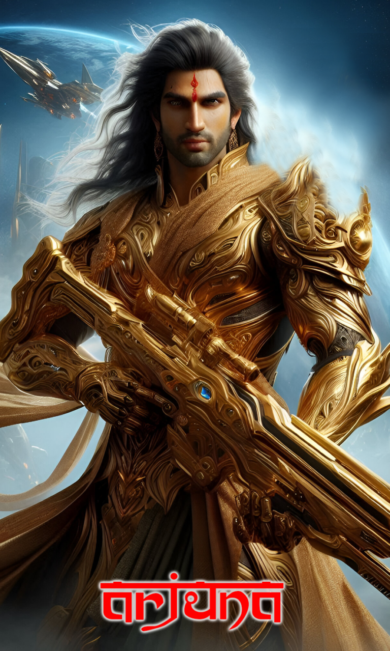 Arjuna Pandava Marksman - Mahabharata in Space Great