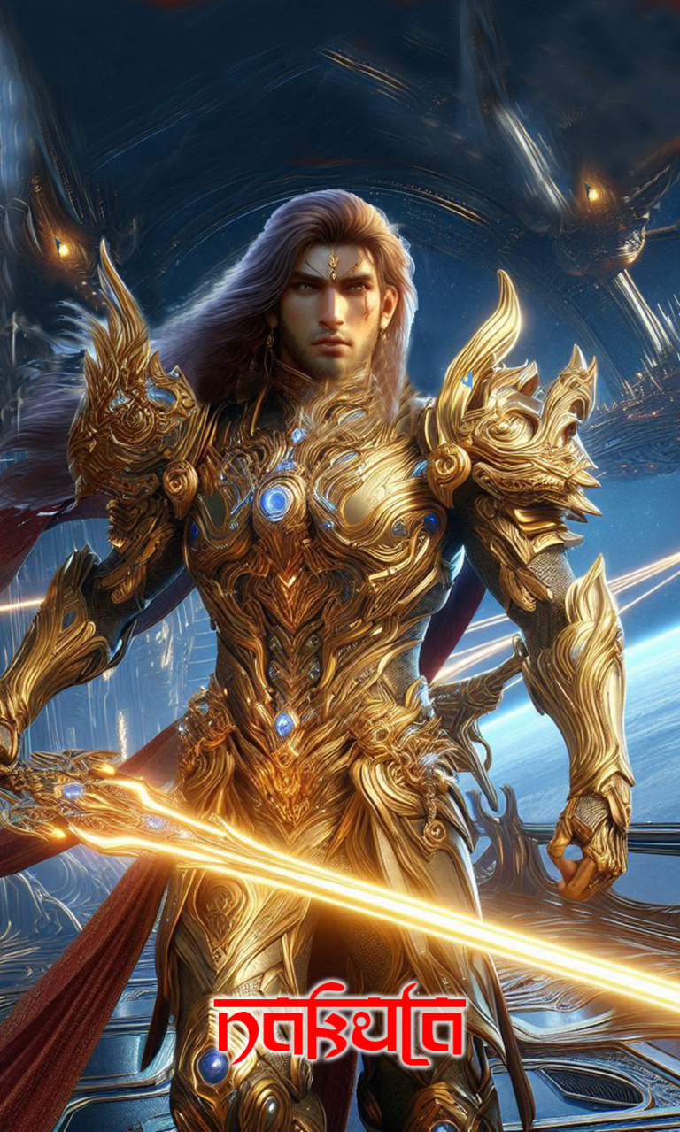 Nakula Pandava Great Swordsman Mahabharata in Space